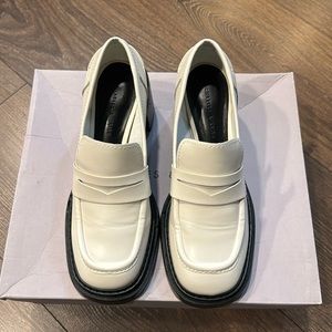 Charles & Keith loafers in Chalk